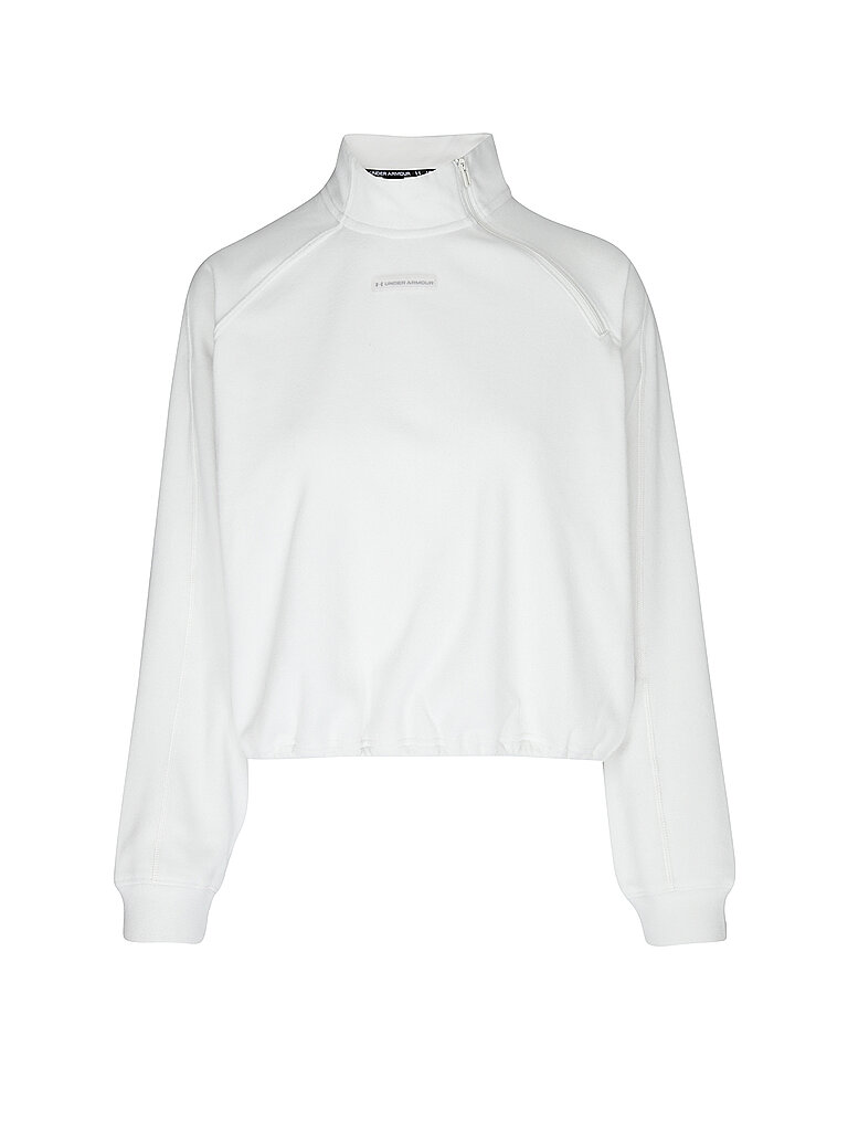 UNDER ARMOUR Damen Sweater UA Performance 1/4 Zip weiss | XL